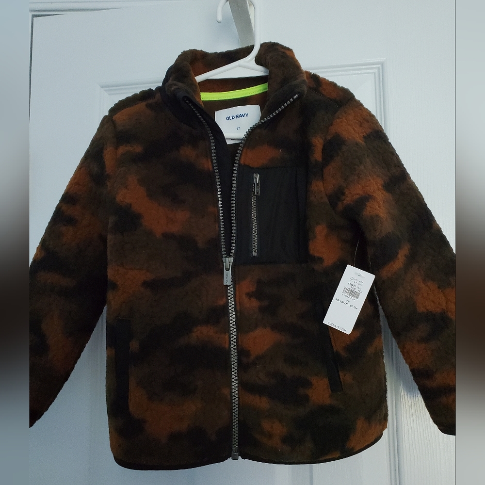 NWT Old Navy 3T Sherpa Jacket